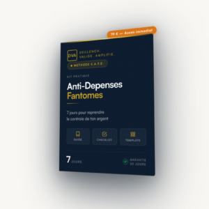 Kit Anti-Depenses Fantomes — 7 jours pour reprendre le controle